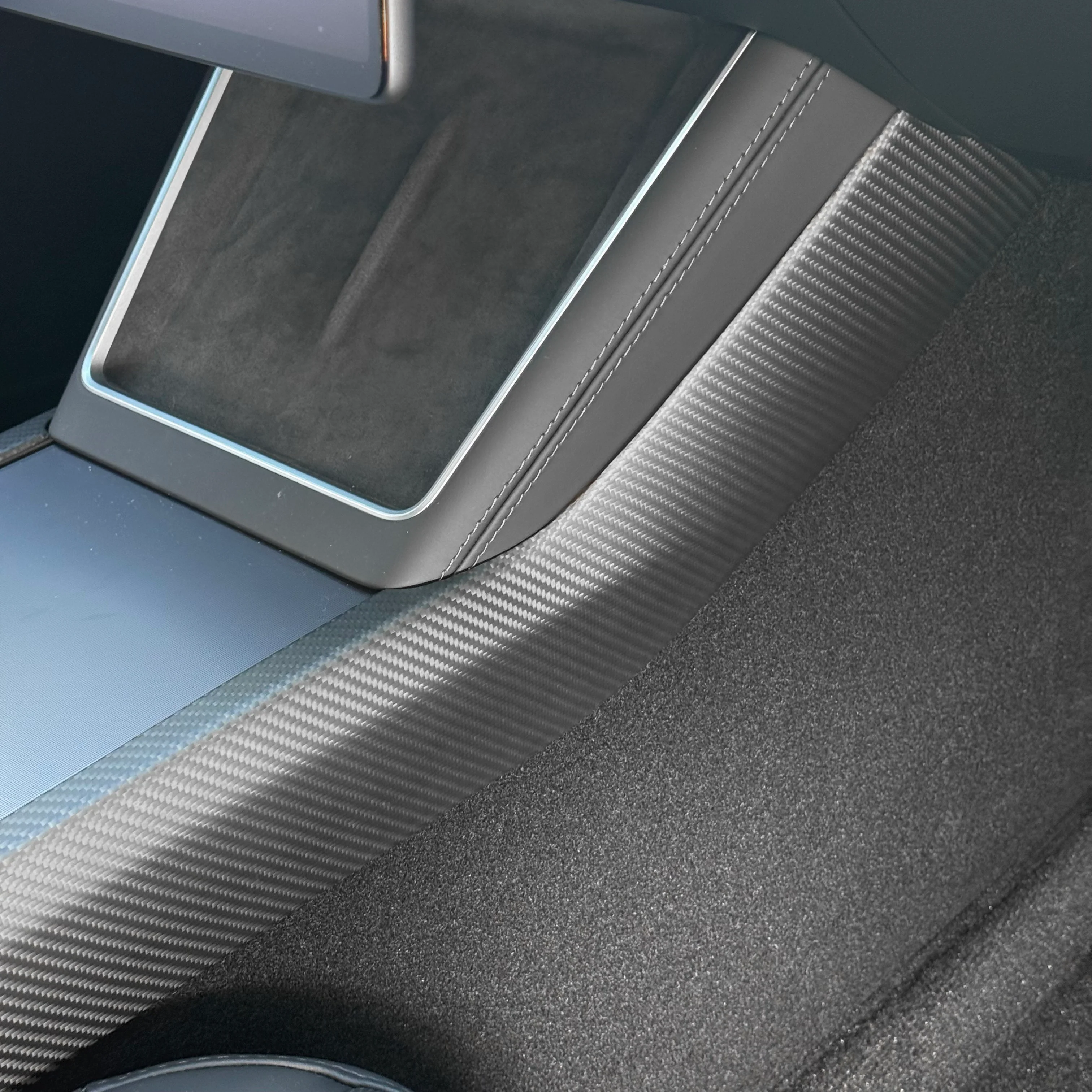 2026+ | Model Y Juniper Refreshed Center Console Side Panel Overlays (2 ...